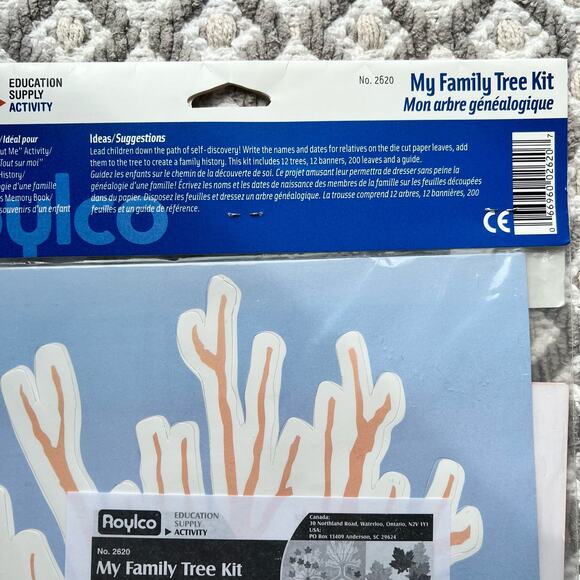 NEW Roylco My Family Tree "All About Me" Kit Educational Activity 12 Projects - Picture 6 of 9